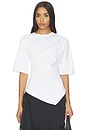 view 1 of 4 Reinvented Twisted T-shirt in Optic White