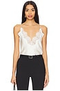 view 1 of 4 Silk Lace Camisole Top in Cream
