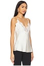 view 2 of 4 Silk Lace Camisole Top in Cream