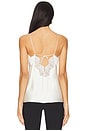 view 3 of 4 Silk Lace Camisole Top in Cream