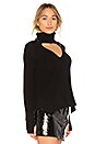 view 2 of 5 Mock Neck Sweater in Black