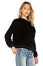 view 2 of 4 SUDADERA VELVET in Black