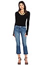 view 5 of 5 Strappy V Neck Sweater in Black