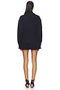 view 4 of 4 Detachable Peplum Knit in Dark Navy