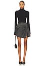 view 5 of 6 Trench Element Skirt in Melange Gray