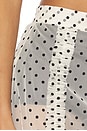 view 6 of 6 Frilled Basic Skirt in Dotted Beige