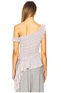 view 4 of 5 Smocking Off Shoulder Top in Lilac