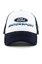 view 1 of 4 Ford Motorsport Hat in White