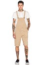 view 1 of 4 Trade Overall Short in Khaki Painter