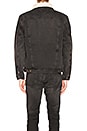 view 4 of 5 BLOUSON DENIM SHERPA in Stone Black
