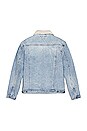 view 2 of 3 Denim Sherpa Jacket in Original Stone