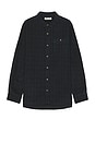 view 1 of 3 Men At Work Tile Cord Shirt in Black