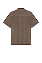 view 2 of 4 Tile Cord Bowler Shirt in Brown