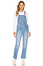 view 1 of 3 Dusters Crop Bootcut Overall in Eco Salty Blue