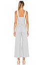 view 3 of 3 Sailor Stripe Jumpsuit in Blue & White