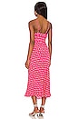 view 3 of 3 Shelley Emmylou Midi Dress in Magenta