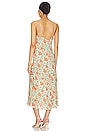 view 3 of 3 Rambling Floral Margaux Slip Dress in Apricot