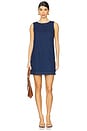 view 1 of 3 Shift Dress in Deep Blue