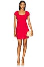 view 1 of 3 Mira Dress in Red