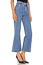 view 2 of 4 Eastcoast Crop Flare Jean in Cindy Blue