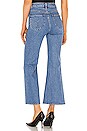 view 3 of 4 Eastcoast Crop Flare Jean in Cindy Blue