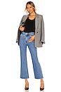 view 4 of 4 Eastcoast Crop Flare Jean in Cindy Blue