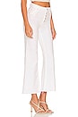 view 2 of 4 Eastcoast Crop Flare in Vintage White