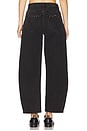 view 4 of 6 Gigi Barrel Jeans in Black Sand
