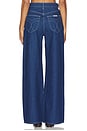 view 4 of 6 Relaxed Sailor Long Wide Leg Jeans in Madame Blue