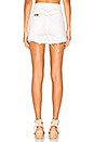 view 3 of 4 Original Short in Destructed White