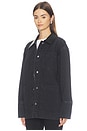 view 4 of 5 Denim Chore Jacket in Mercer Black