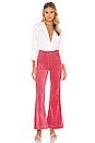 view 4 of 4 Eastcoast Corduroy Flare in Rose Cord