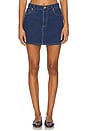view 1 of 6 90s Relaxed Mini Skirt in Pacific Blue