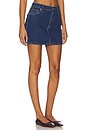view 2 of 6 90s Relaxed Mini Skirt in Pacific Blue