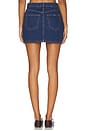 view 4 of 6 90s Relaxed Mini Skirt in Pacific Blue
