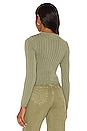 view 3 of 4 Jane Knit Tee in Fern