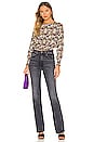 view 4 of 4 Olivia Jade Floral Blouse in Black