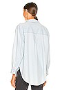 view 3 of 4 Super Slouch Shirt in Light Blue