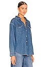 view 2 of 4 Western Denim Shirt in Blue