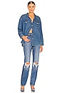 view 4 of 4 Western Denim Shirt in Blue