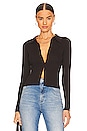 view 1 of 4 X Phoebe Tonkin Caroline Top in Espresso