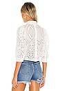 view 3 of 4 Stephanie Lace Blouse in White