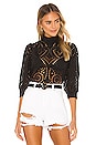 view 1 of 4 Stephanie Lace Blouse in Black