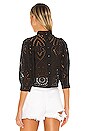 view 3 of 4 Stephanie Lace Blouse in Black