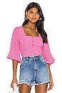 view 1 of 5 BLUSA ROXANNE in Hot Pink