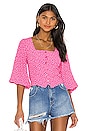 view 2 of 5 BLUSA ROXANNE in Hot Pink