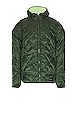 view 1 of 6 Tundra Quilted Hooded Jacket in Camping Green