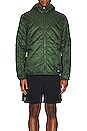 view 6 of 6 Tundra Quilted Hooded Jacket in Camping Green