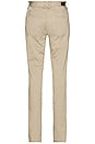 view 3 of 3 Cotton Twill Five Pocket Pants in Khaki