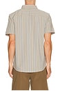 view 2 of 5 CAMISA in Teak Brown Vintage Stripe